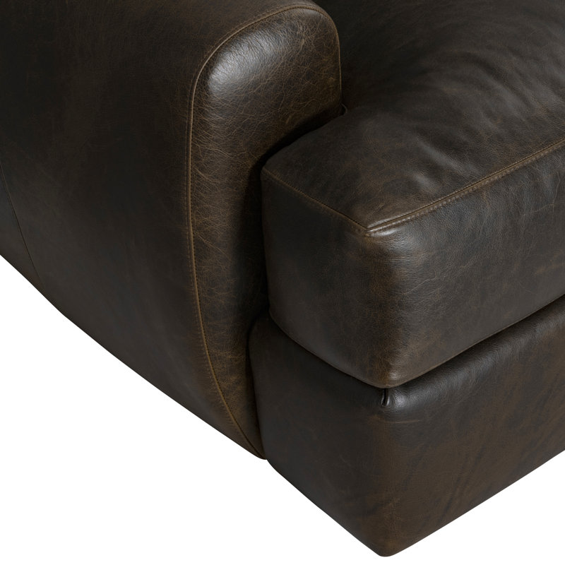 Bernhardt Cameron Leather Sofa