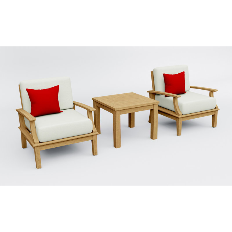 Somer Outdoor 3 - Piece Conversation Set