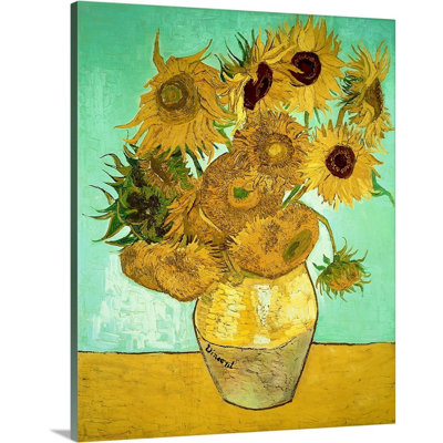 Tournesols, 1888, art mural sur toile