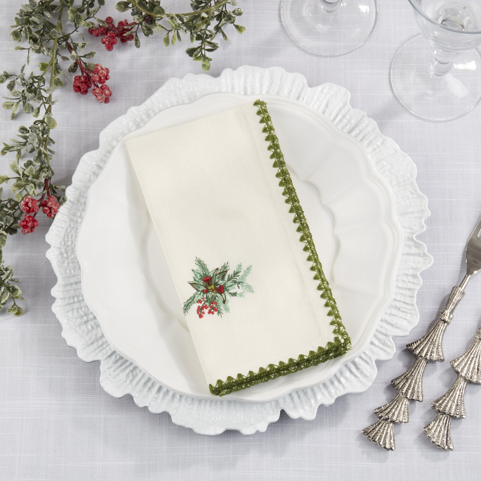 Holly Cotton Napkin