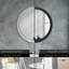Huldar Glass Flat Wall Mirror-32708199