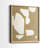 ChunkyAbstractI Framed Print - Solid Wood-83326231