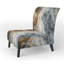 Berendien Marble Upholstered Slipper Chair Velvet-1469780022