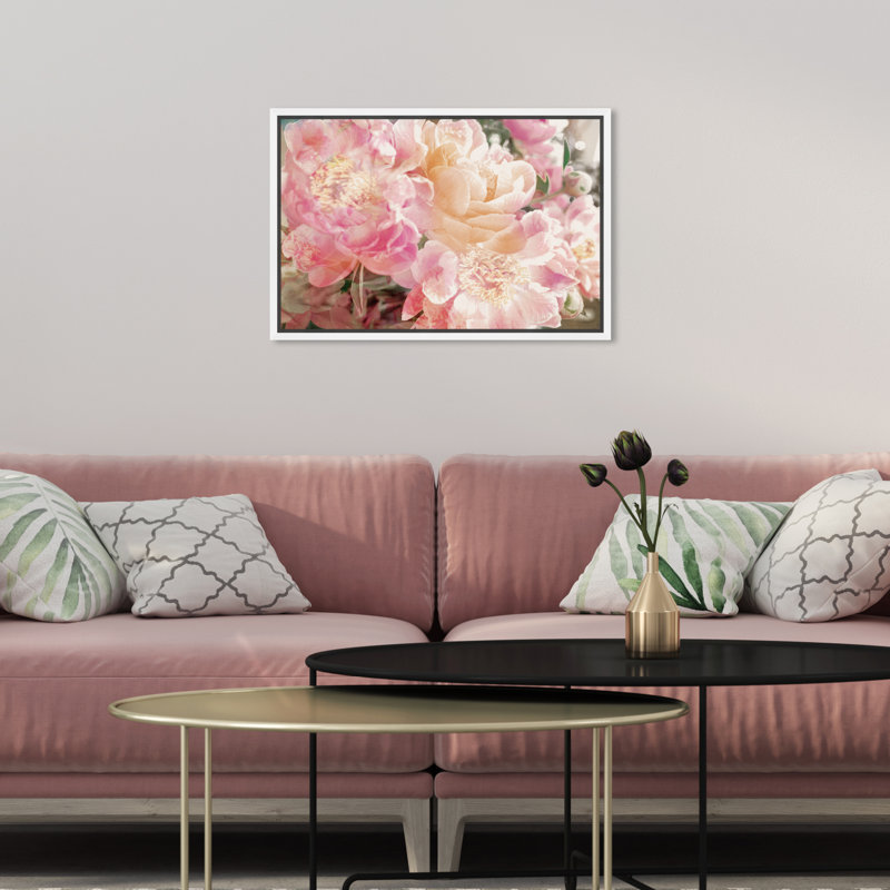 «Floral and Botanical Pe pivons Know Florals» par Oliver Gal - impression d'art graphique, H 36 po x l 54 po