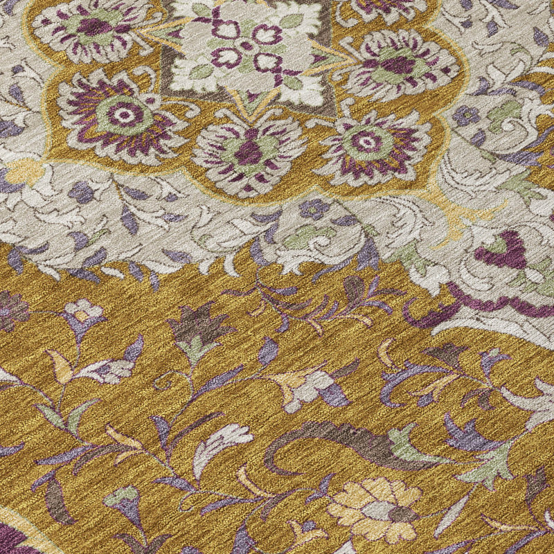 Machine Washable Indoor/Outdoor Chantille ACN2715 Global Rug, Walnut, 2'3" x 7'6" Runner