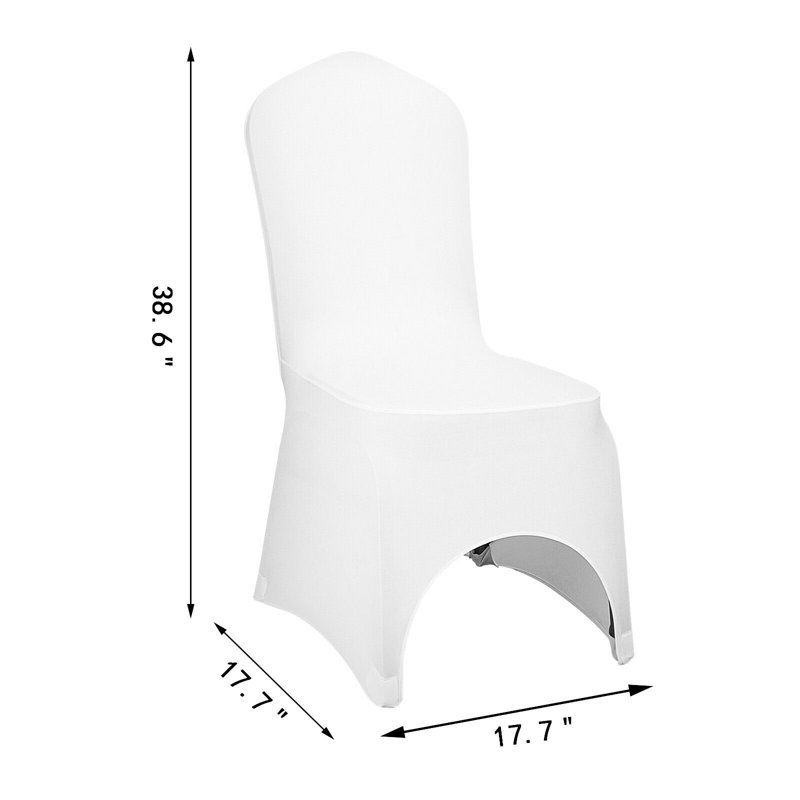 Polyester Box Cushion Dining Chair Slipcover