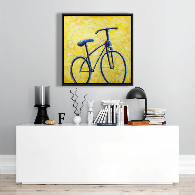 «Blue Bike Abstract»