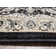Tapis noir traditionnel Weiser 1426