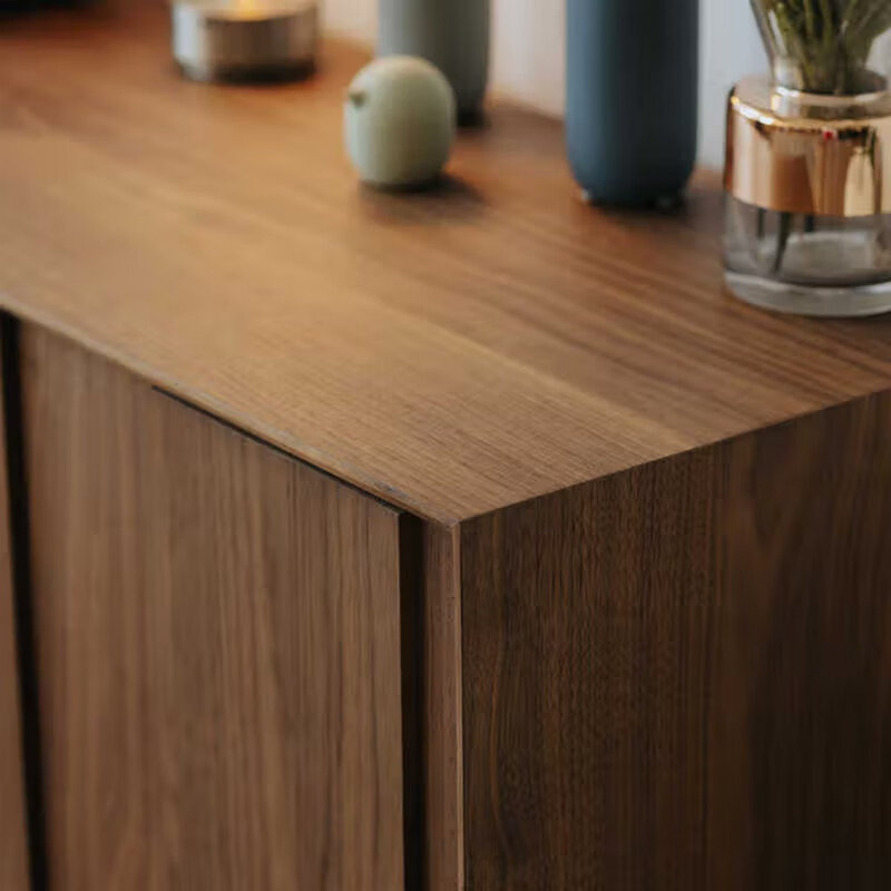 Buffet rétro Wabi Sabi, H 31,5 po x l 47,24 po x P 15,75 po