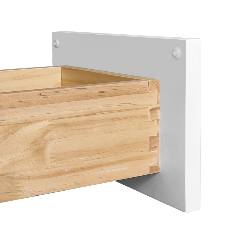 Armoire de base à porte simple en bois massif à tablettes réglables pour rangement dans le salon et la salle de bain - l 9 po de largeur, 34,5 po de hauteur, 24 po de profondeur, stratifié