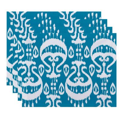Melchior Ikat 4 Piece Placemat Set