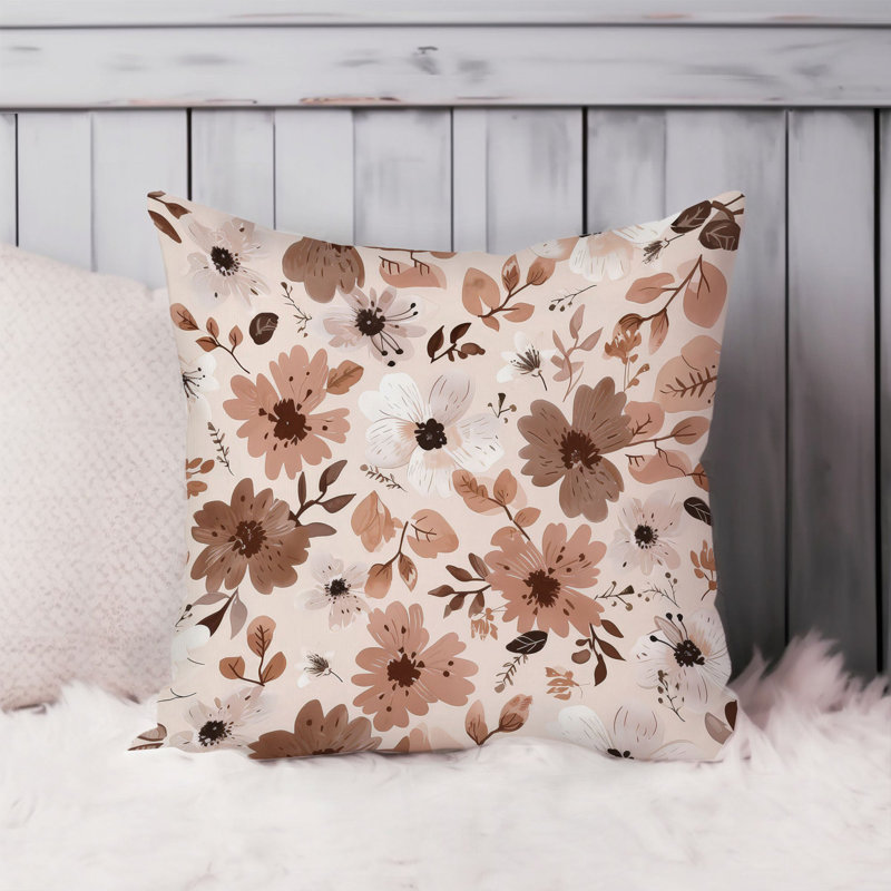 Botanical Fall Flowers XI Cottage & Cottagecore, 20"H x 20"W
