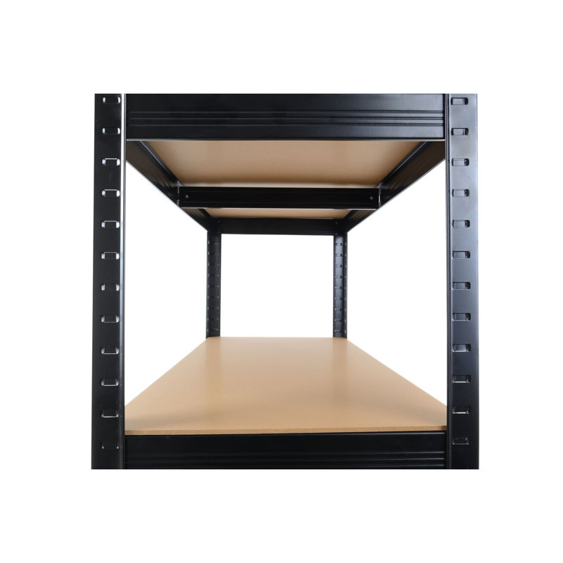 90cm W Metal Shelving Unit, 180cm H x 90cm W x 40cm D
