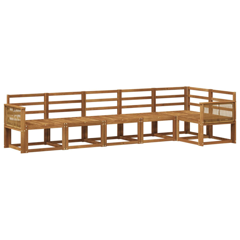 302cm Wide Patio Sectional, Natural