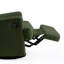Ensemble de 2 fauteuils inclinables et oscillants rembourrés et oscillants-268112510