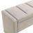 Modern Bed End Bench with Storage,Upholstered Large Foot Rest Stool, Comfy Window Vanity Bench for Living Room,Bedroom,Dorm,Coffee Table,Linen-311726661