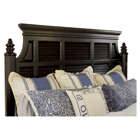 Kingstown Malabar Queen Wood & Leather Panel Headboard
