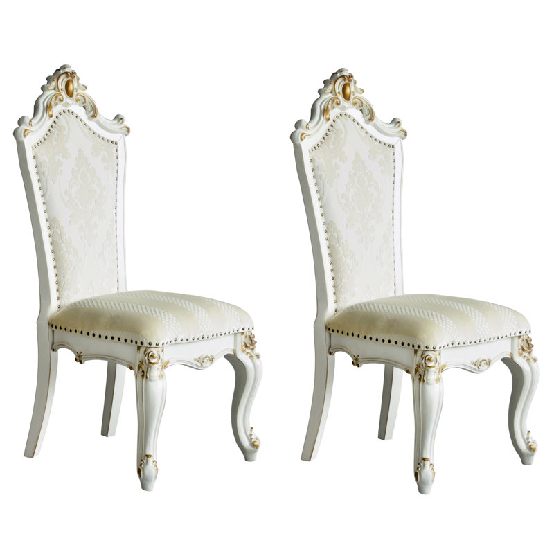 19.25'' H Tufted Fabric Upholstered Side Chair
