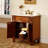 Sycamore 33'' Single Bathroom Vanity with Marble Top