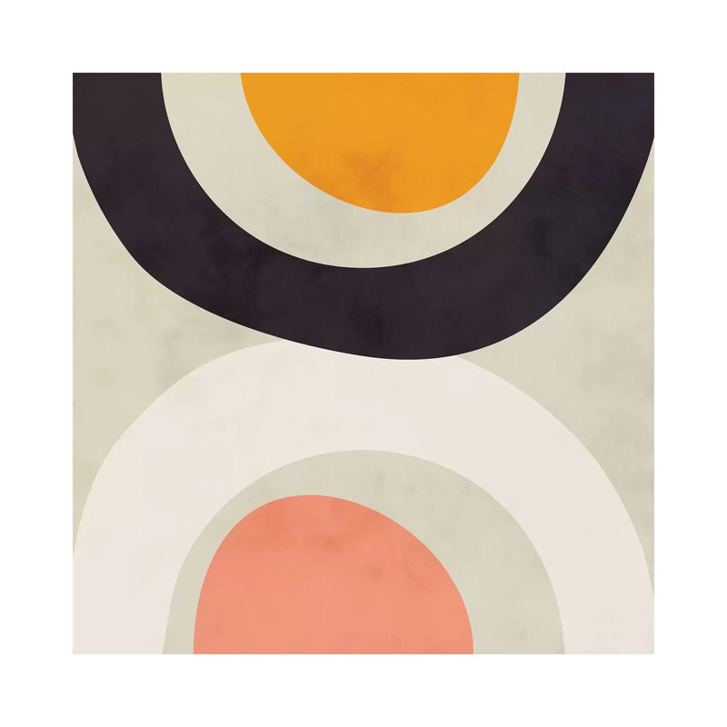 «Geometric Art II» par Ana Rut Bré - impression d'art graphique, Toile tendue, Aucun mat, H 48 po x l 48 po x 1,5 po