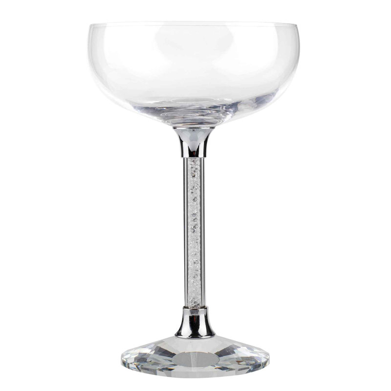 Vetrina Stem Coupe Glass Set, Clear