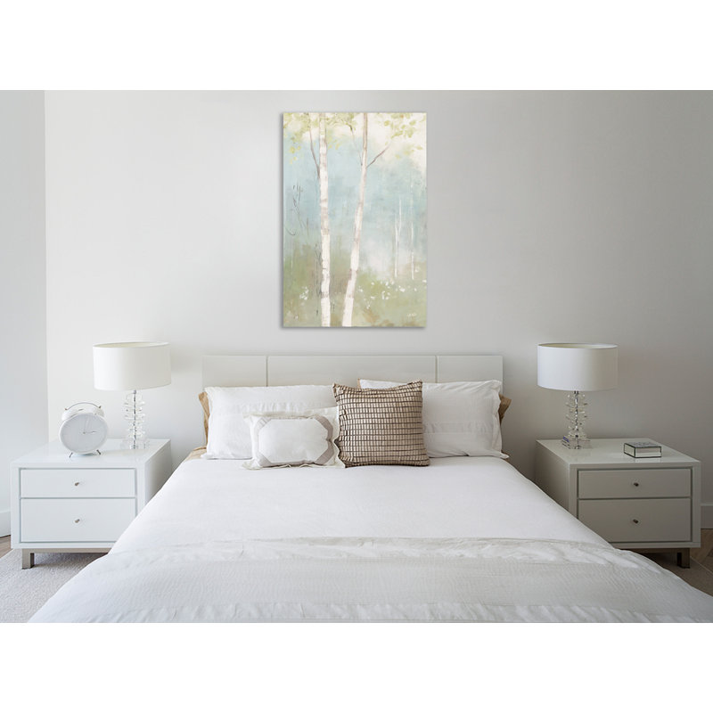 «Spring Fling I Cool Crop», toile tendue par Julia Purinton, H 24 po x l 16 po x P 1,5 po