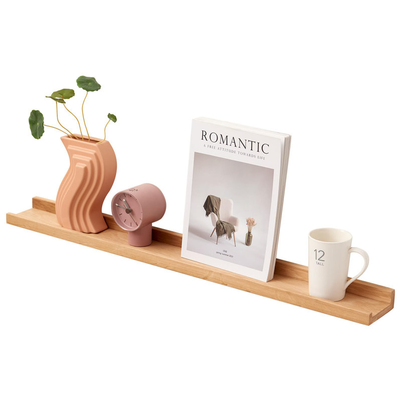 Everlyse Wood Floating Shelf