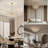 Modern12-light Chrome Crystal Chandelier With Tree Branch Design-43229153-43229154
