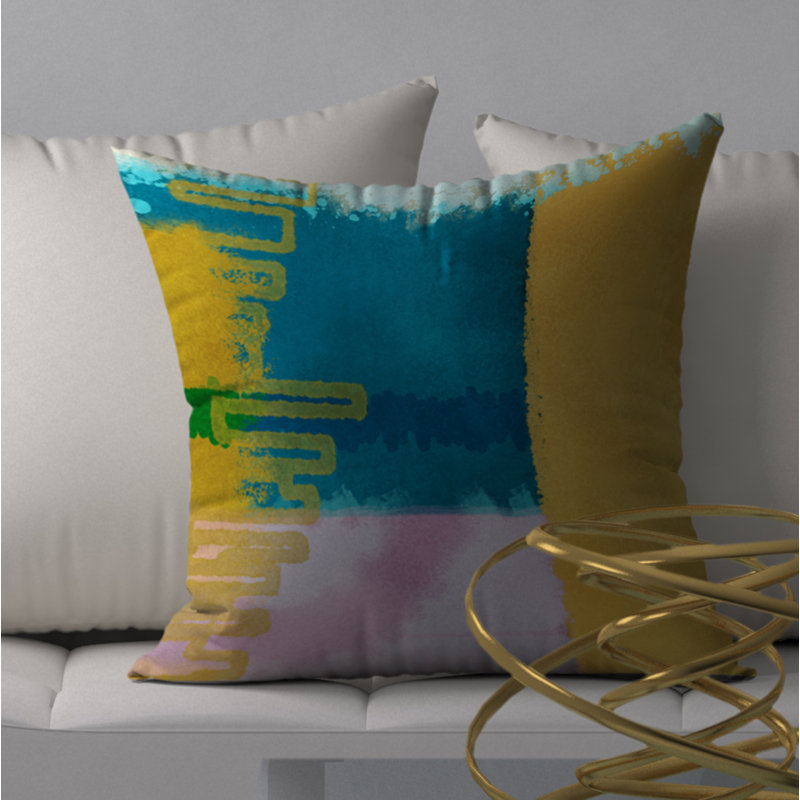  Housse et insert de coussin carré Confidence, 18" x 18"
