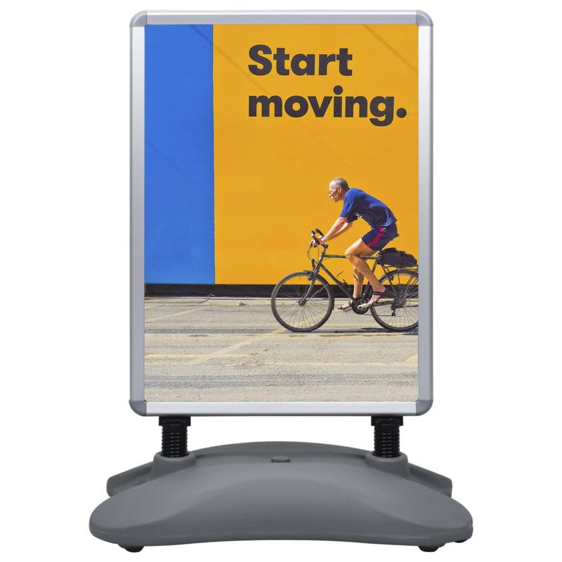 Porte-affiche Vidaxl, Grey