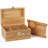 Large Bamboo Box With Combination Lock Decorative Box For Home Locking Storage Bamboo Box (Nature)