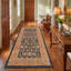 Tapis Denholm traditionnel persan audacieux, de couleur or, vert, crème, ivoire, lavable en machine, antidérapant, à poils courts, pour l'intérieur et l'extérieur, adapté aux animaux domestiques, idéal pour le salon, la chambre, la salle à manger, l'entrée, le couloir ou le bureau.-555840052