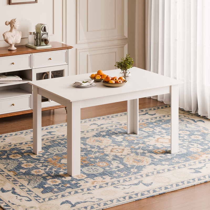 Giancarlos Dining Table, White