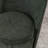 Upholstered Barrel Dining Chair, Boucle Fabric Swivel Kitchen Chair, Wingback Side Chair, Armless Vanity Chair-89623682