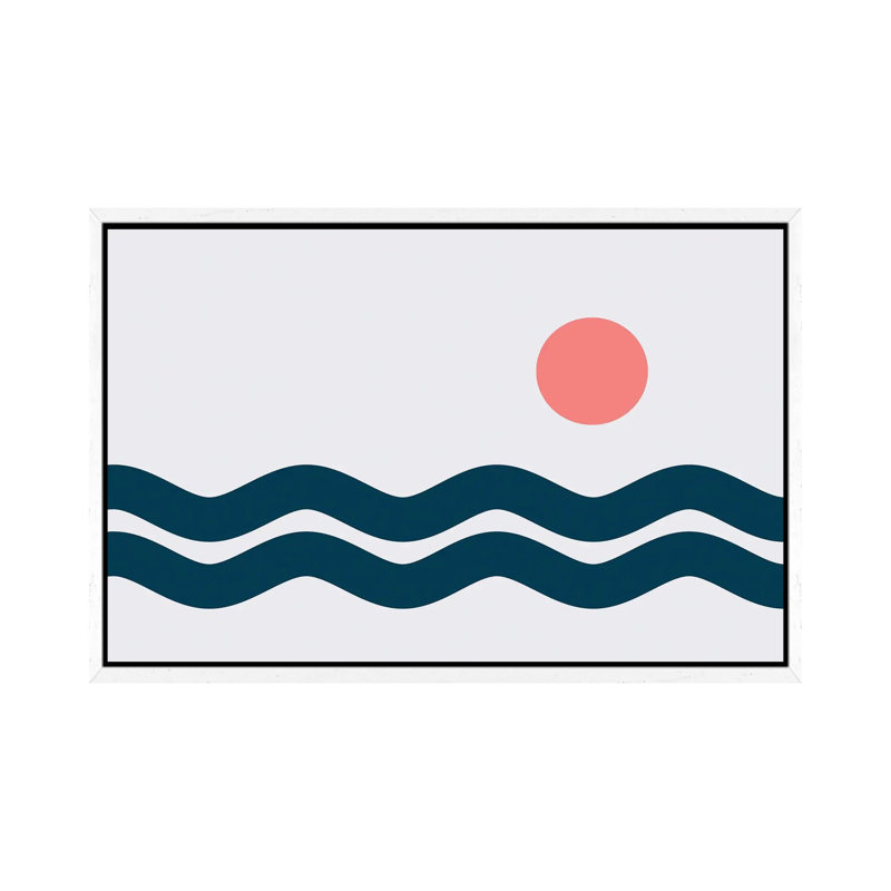 Nautical VIB - Print on Canvas, White Framed, 101.6 cm H x 66.04 cm W