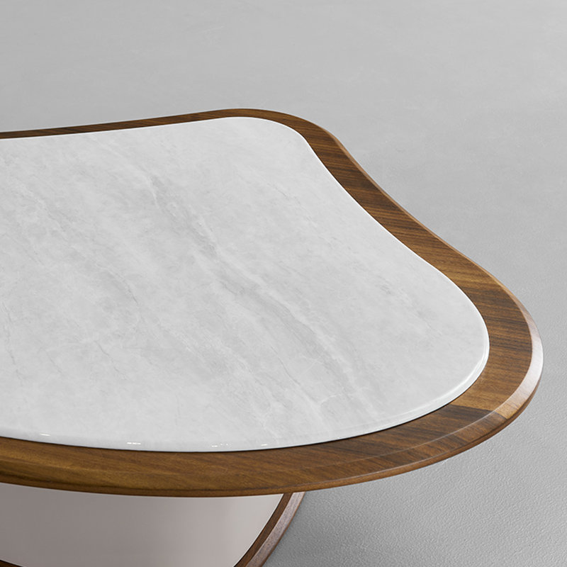 Marble Top Coffee Table Set