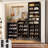 Tall Shoe Storage Cabinet, 10 Tiers Wood Shoe Rack-90480691