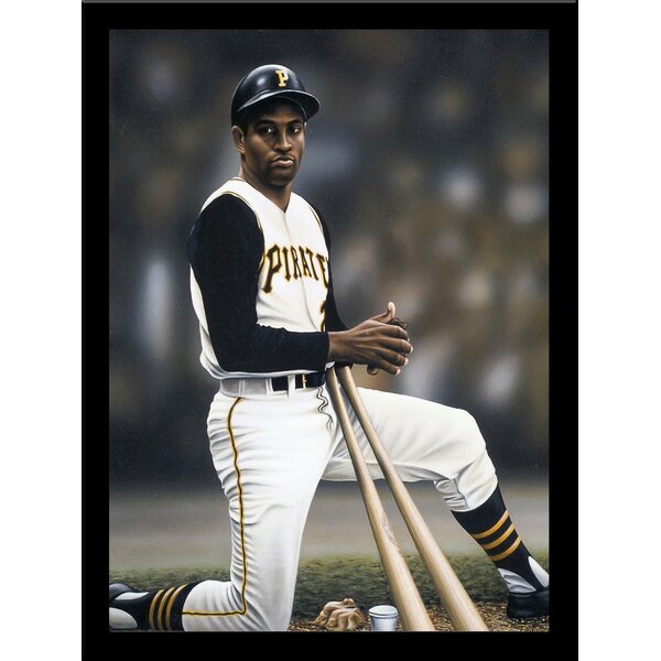 Roberto Clemente Framed Pittsburgh Pirates Jersey 