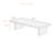 Modern rectangular solid wood conference table-881493335