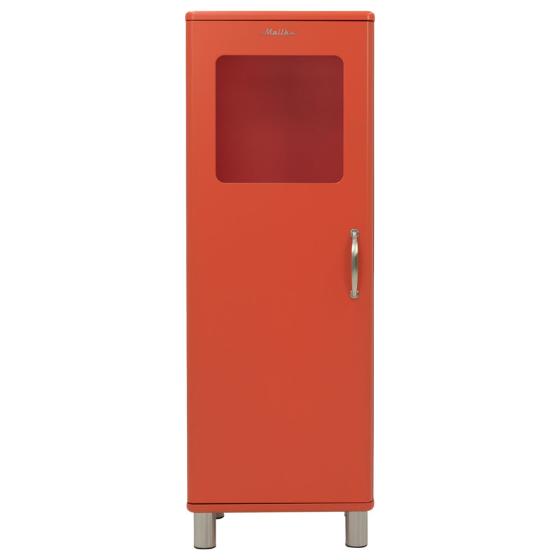 Armoire 1 porte Malibu, Rouge