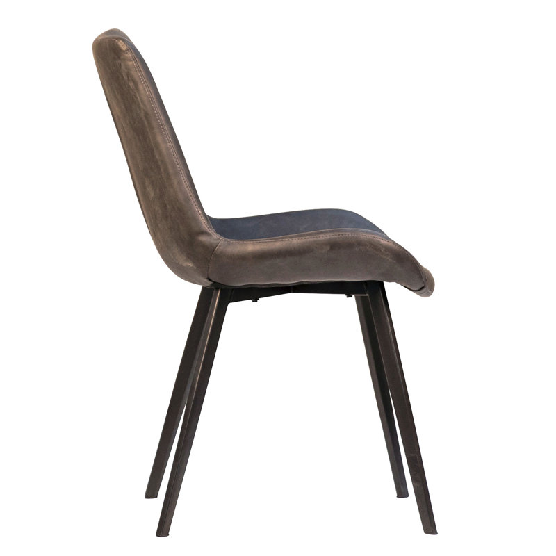Banon PU Leather Upholstered Dining Chair (Set of 2)
