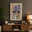Purple Iris Study Botanical - Wrapped Canvas-665214335-665214275