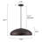 1-Light Dome Single Pendant -142657530