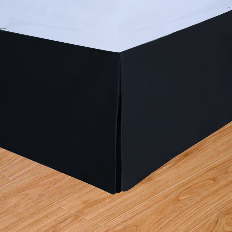 Bed Skirt, Queen, Black