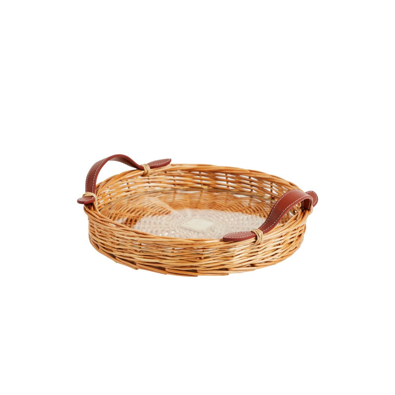 Plateau rond Amanda Lindroth Island, L 14,25 po x P 14,25 po x H 3 po