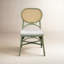 Chaise en rotin Aileen - vert-121850232