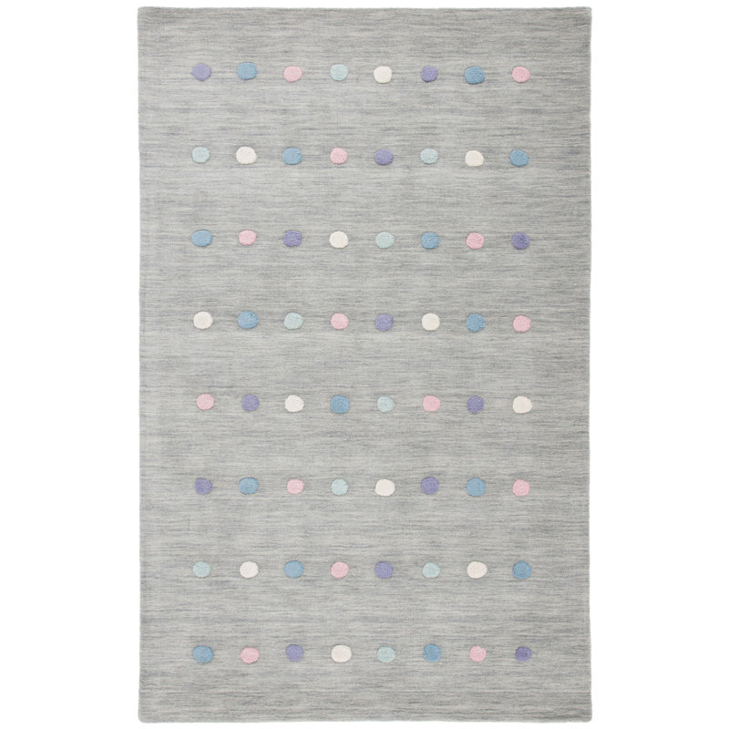 Handwoven 70% wool, 20% latex, 10% cotton Amana rug, Rectangle 6 pi x 9 pi