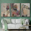 Grès, impression sur toile 3 pièces-91886888-91886895
