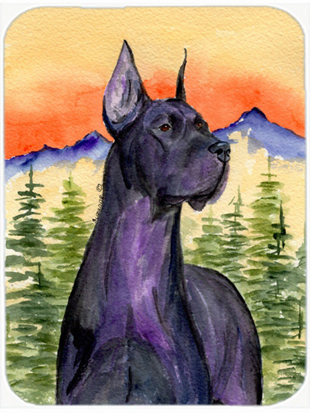 Caroline's Treasures Great Dane Glass Cutting Board