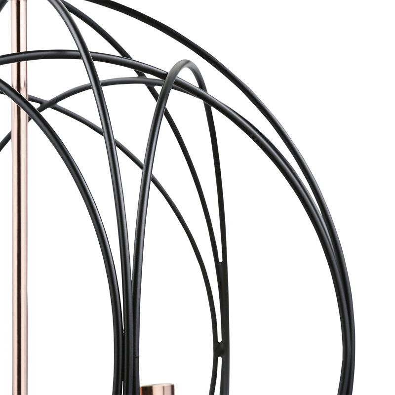 Mcgowan 3 - Light Black/Copper Sphere Pendant
